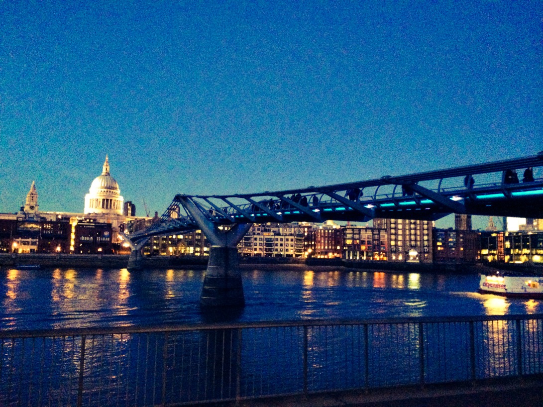 Millennium Bridge in London